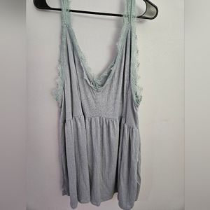 Lace Edge Tank Top